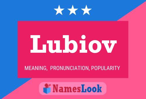 Постер имени Lubiov