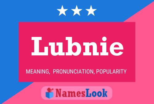 Постер имени Lubnie