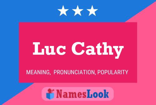 Постер имени Luc Cathy