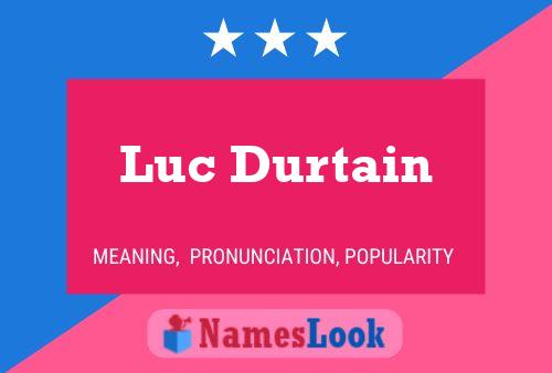 Постер имени Luc Durtain