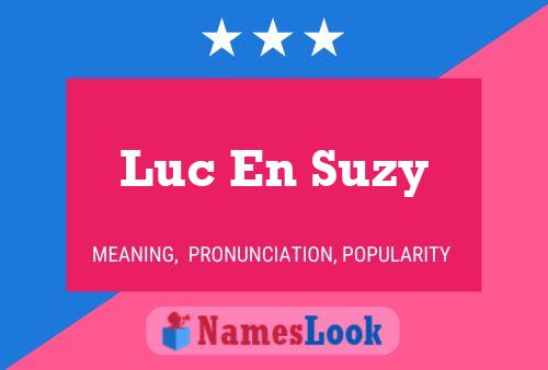 Постер имени Luc En Suzy