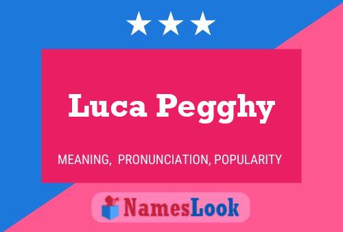 Постер имени Luca Pegghy