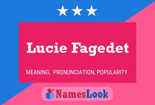 Постер имени Lucie Fagedet