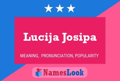 Постер имени Lucija Josipa