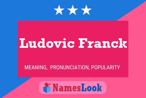 Постер имени Ludovic Franck