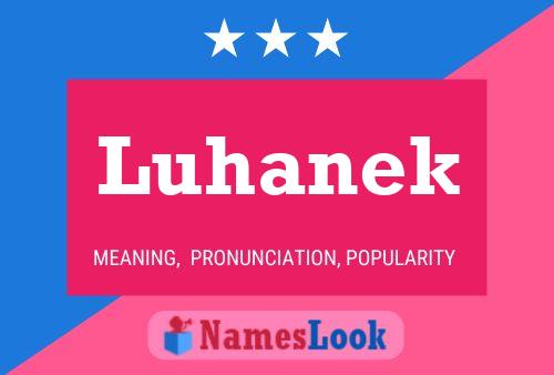 Постер имени Luhanek