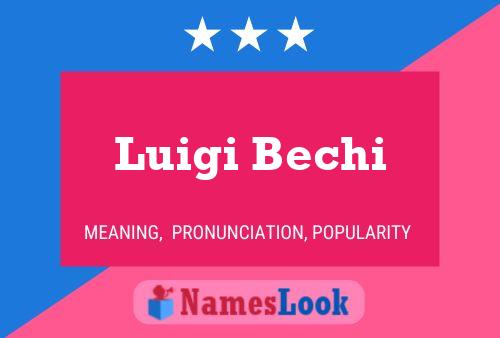 Постер имени Luigi Bechi