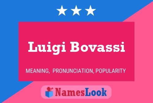 Постер имени Luigi Bovassi