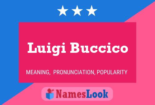 Постер имени Luigi Buccico