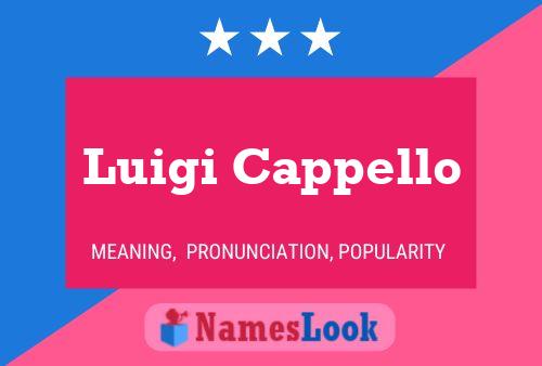 Постер имени Luigi Cappello