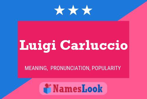 Постер имени Luigi Carluccio