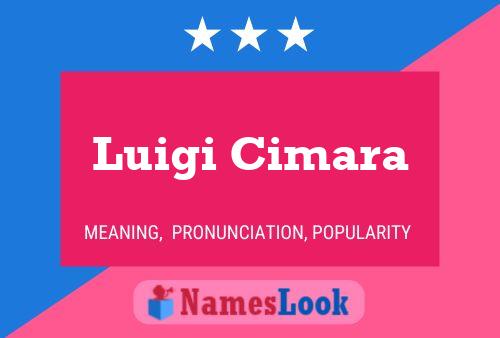 Постер имени Luigi Cimara