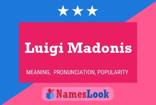 Постер имени Luigi Madonis