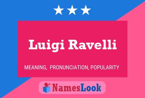 Постер имени Luigi Ravelli