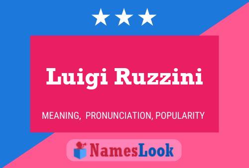 Постер имени Luigi Ruzzini