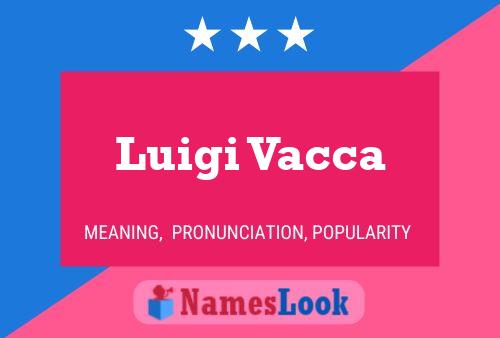 Постер имени Luigi Vacca