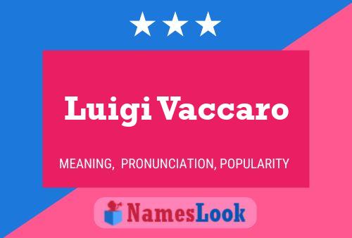 Постер имени Luigi Vaccaro