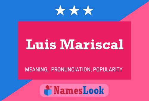 Постер имени Luis Mariscal