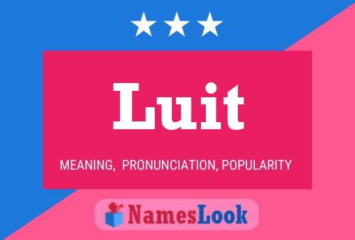 Постер имени Luit