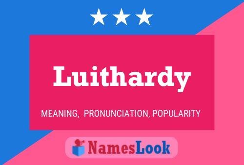 Постер имени Luithardy