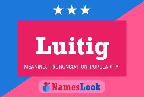 Постер имени Luitig