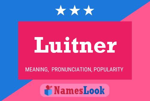 Постер имени Luitner