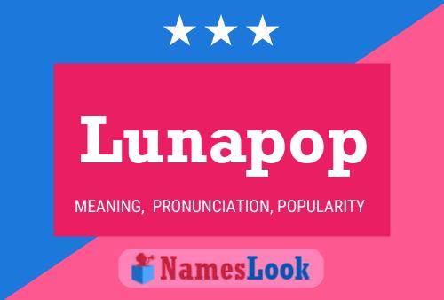 Постер имени Lunapop