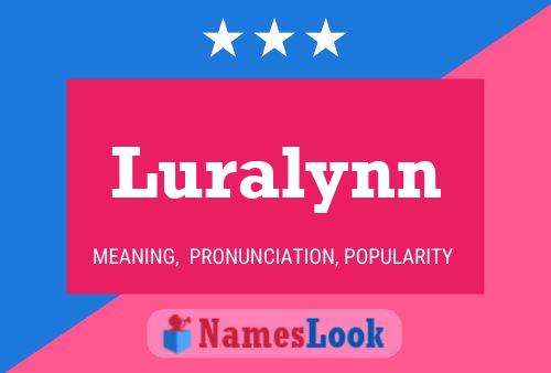 Постер имени Luralynn