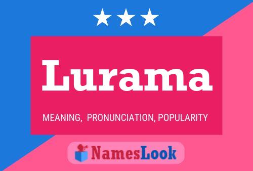 Постер имени Lurama