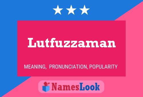 Постер имени Lutfuzzaman