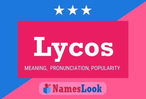 Постер имени Lycos