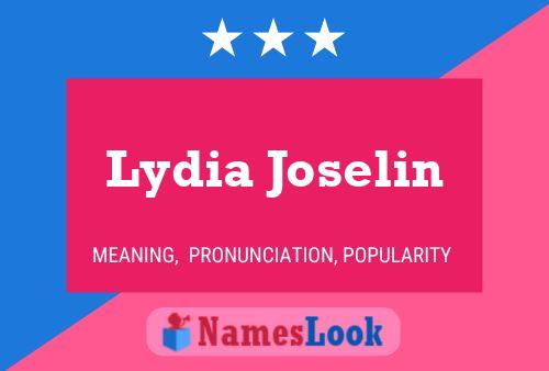 Постер имени Lydia Joselin