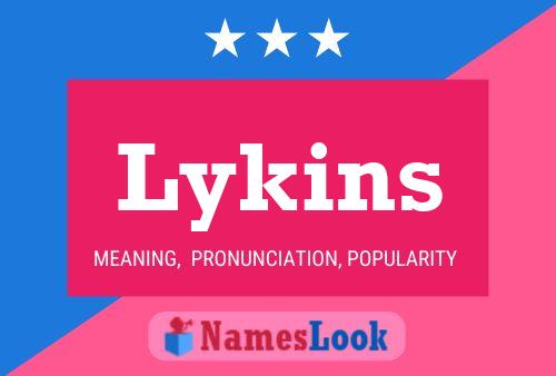 Постер имени Lykins