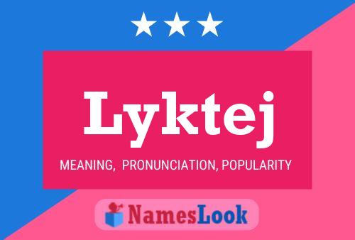 Постер имени Lyktej