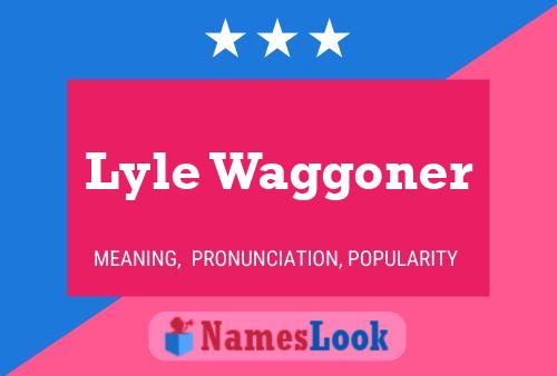 Постер имени Lyle Waggoner