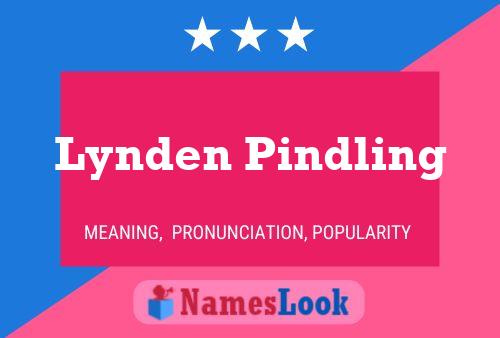 Постер имени Lynden Pindling