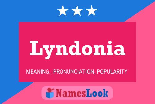 Постер имени Lyndonia