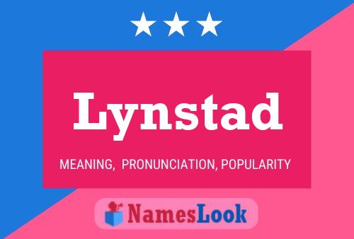 Постер имени Lynstad