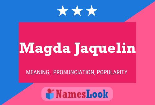 Постер имени Magda Jaquelin