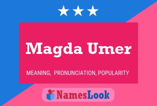 Постер имени Magda Umer