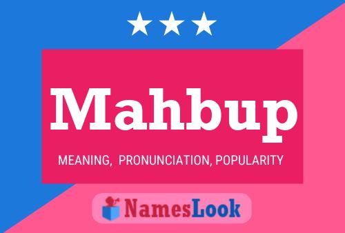 Постер имени Mahbup