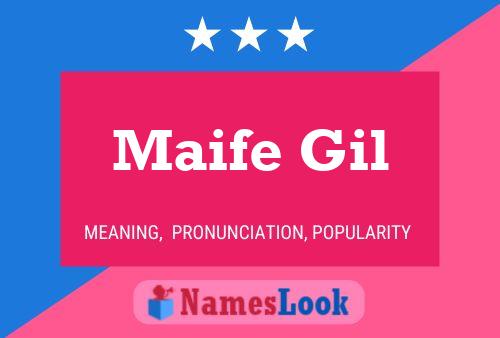 Постер имени Maife Gil