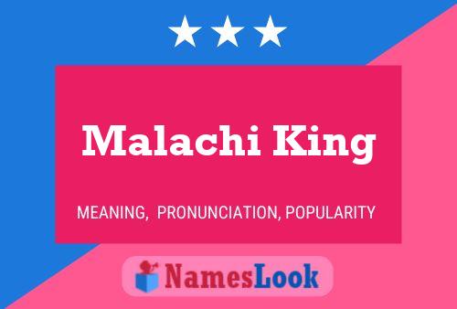 Постер имени Malachi King