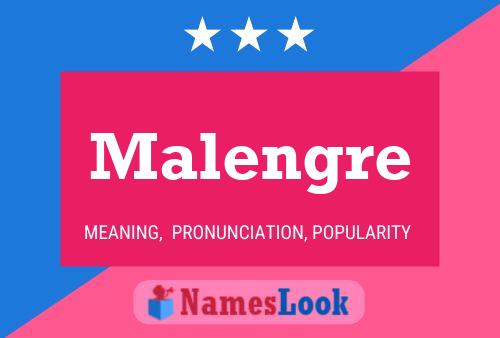 Постер имени Malengre