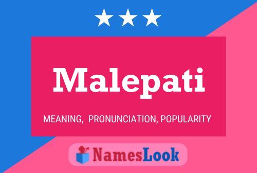 Постер имени Malepati