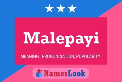 Постер имени Malepayi