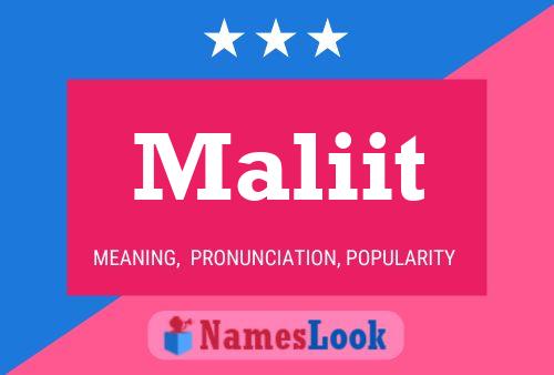 Постер имени Maliit