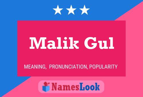 Постер имени Malik Gul