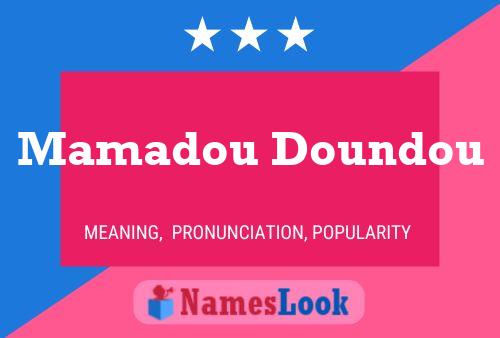 Постер имени Mamadou Doundou