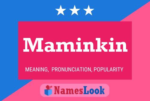 Постер имени Maminkin